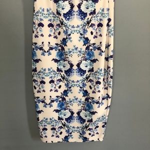Floral Pencil Skirt